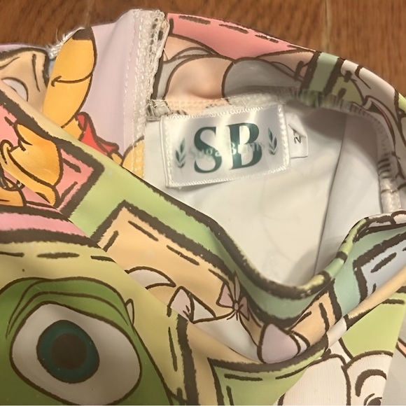 Sugar Bums Disney Themed Baby Unisex Bathing/Jumpsuit Size 2T - Picture 5 of 6